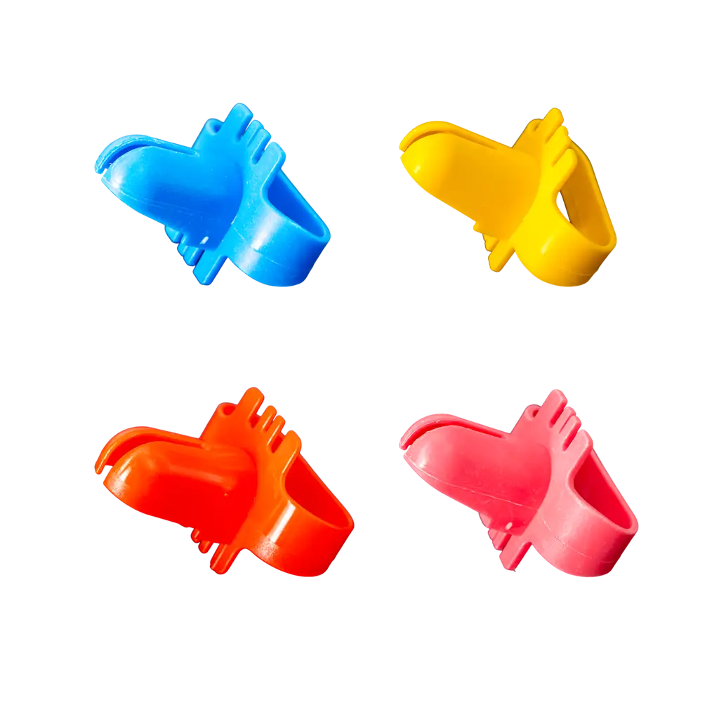 Coloured Balloon Closing Clips - Pack of 50