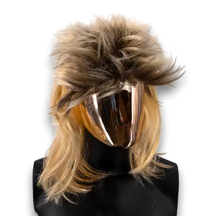 Ryan 80's Style Mule Cut Long Neck Wig