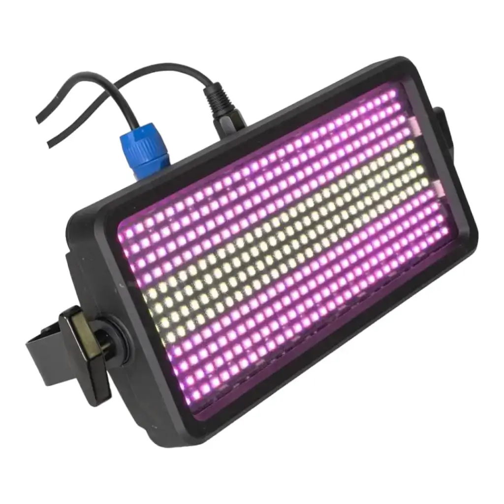 384 LED RGBW FLASH-COLOR-STROBE DMX Strobe Light
