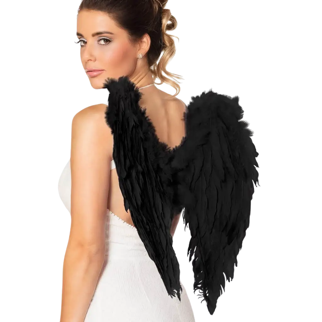 Angel Wing 50x50cm colour Black
