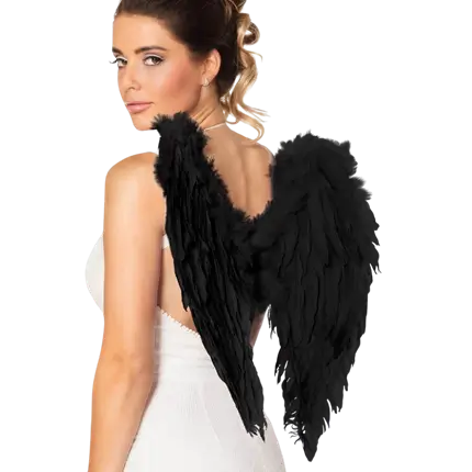 Angel Wing 50x50cm colour Black