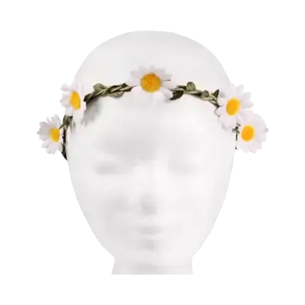 White Flower Wreath