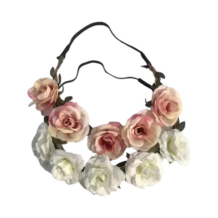 Wreath of Roses - White