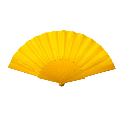 Yellow fan 43cm