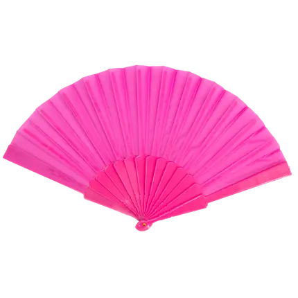 Pink fan 43cm