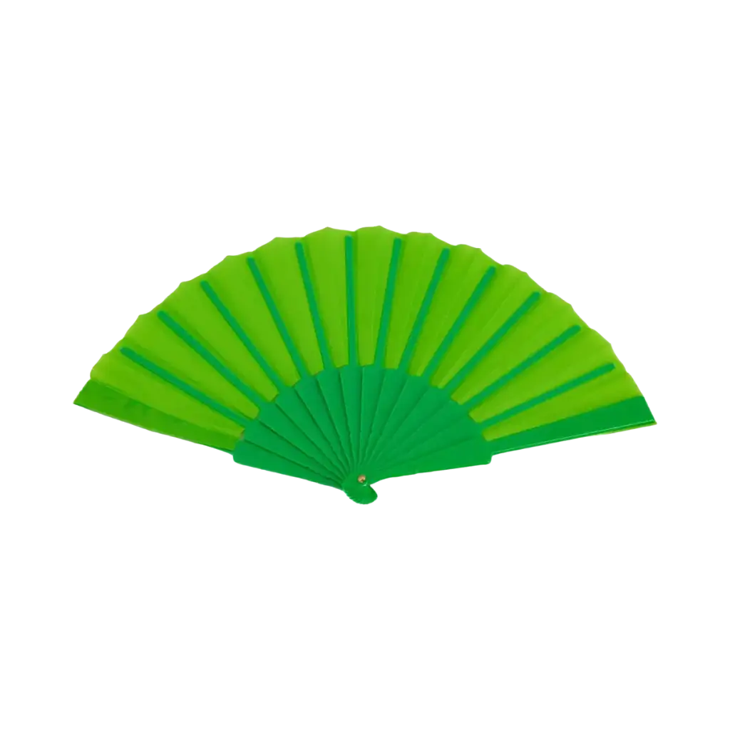 Green fan 43cm