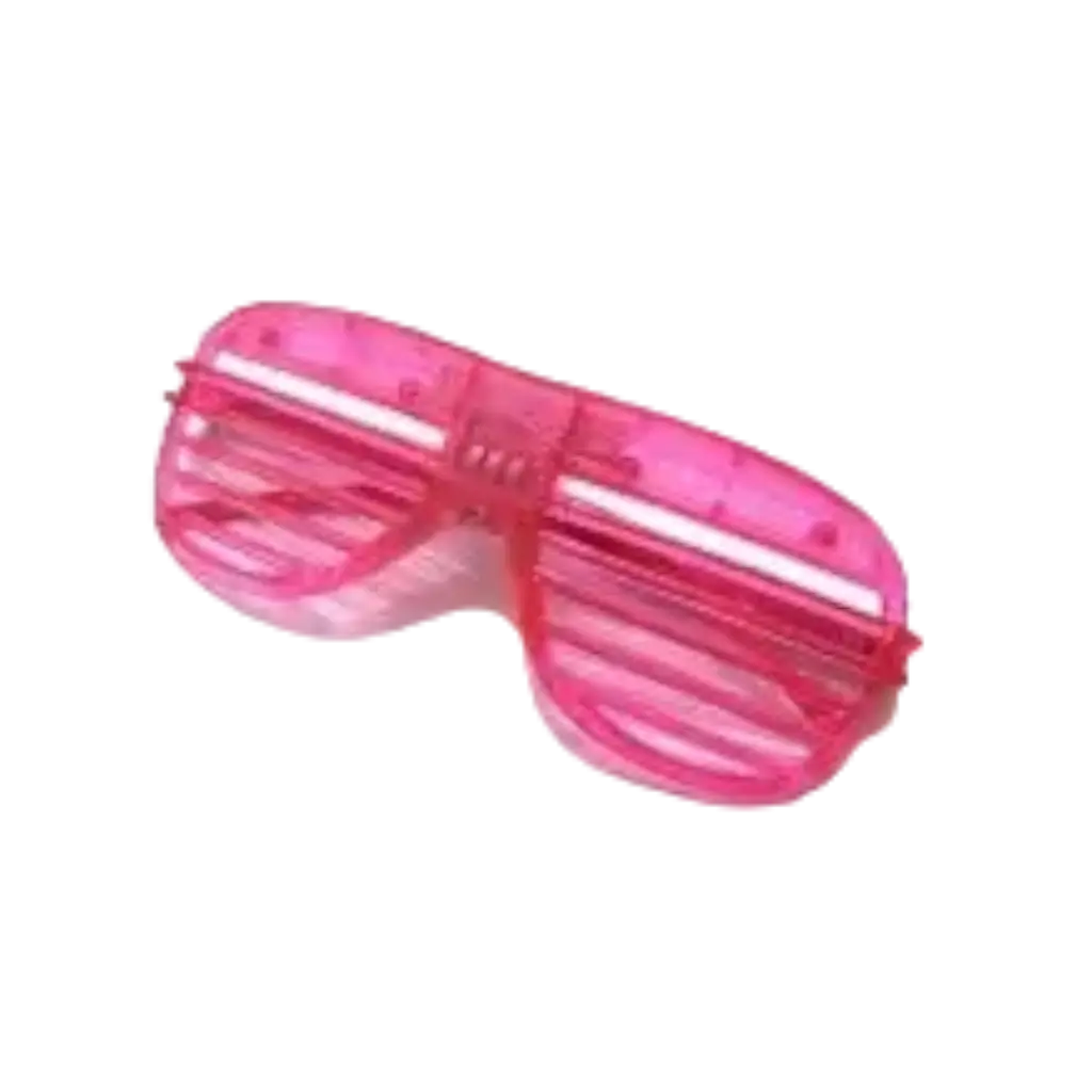 LED Backlight Sunglasses - Pink