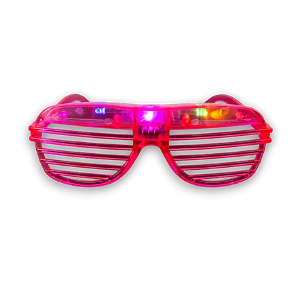 LED Backlight Sunglasses - Pink