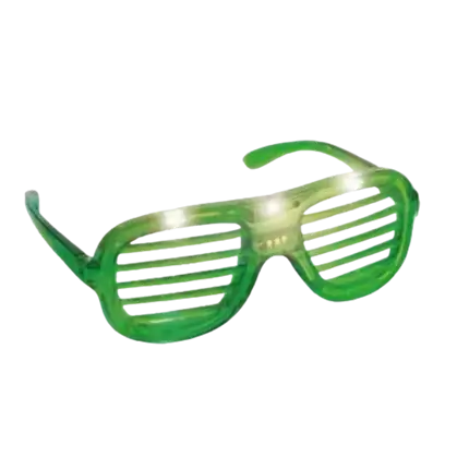 LED Backlit Awning Glasses - Green