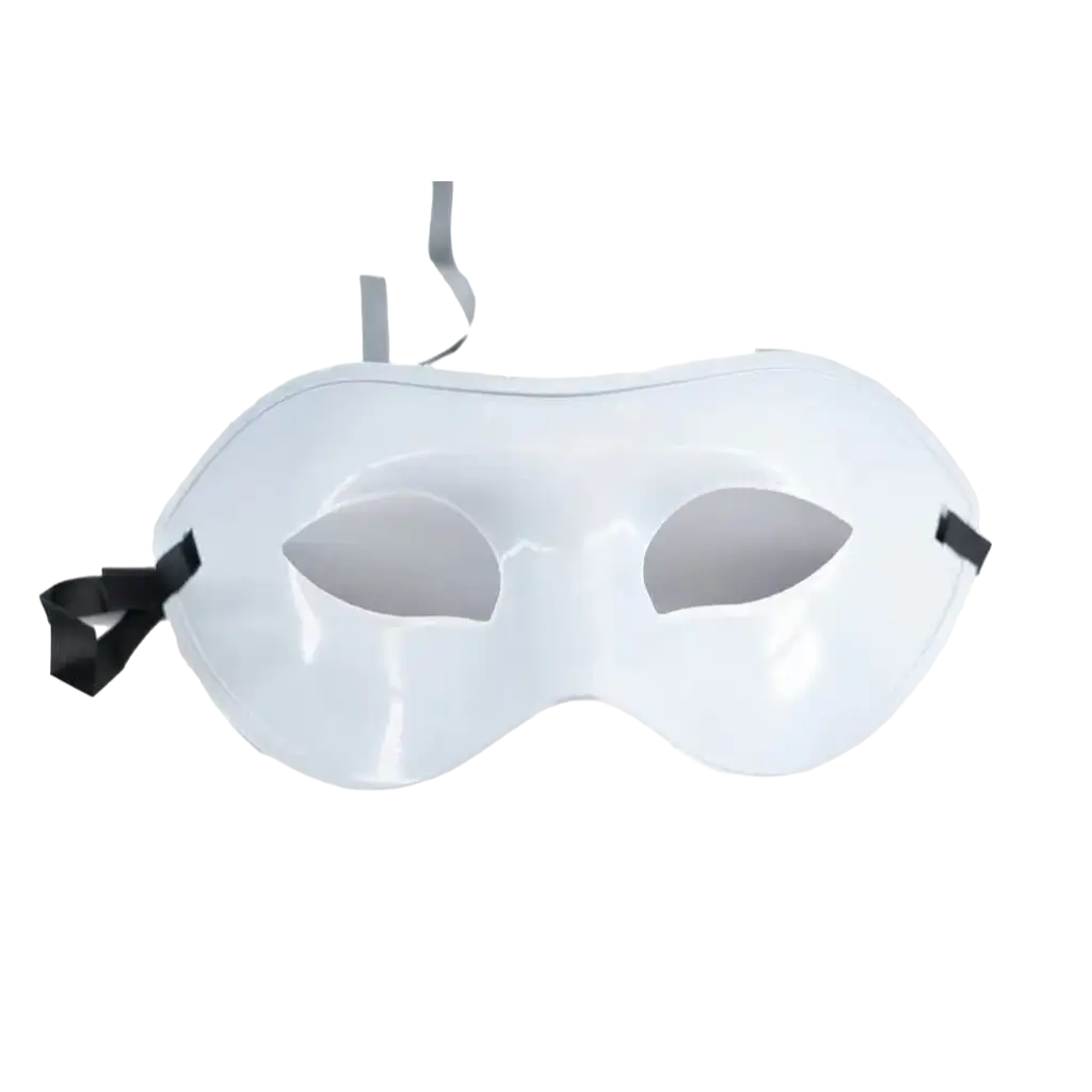 Venetian Wolf Mask - White