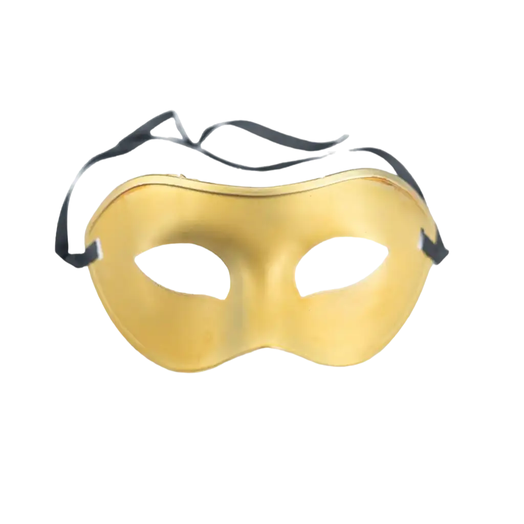 Venetian Wolf Mask - Gold