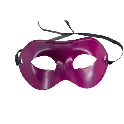 Venetian Wolf Mask - Fuschia