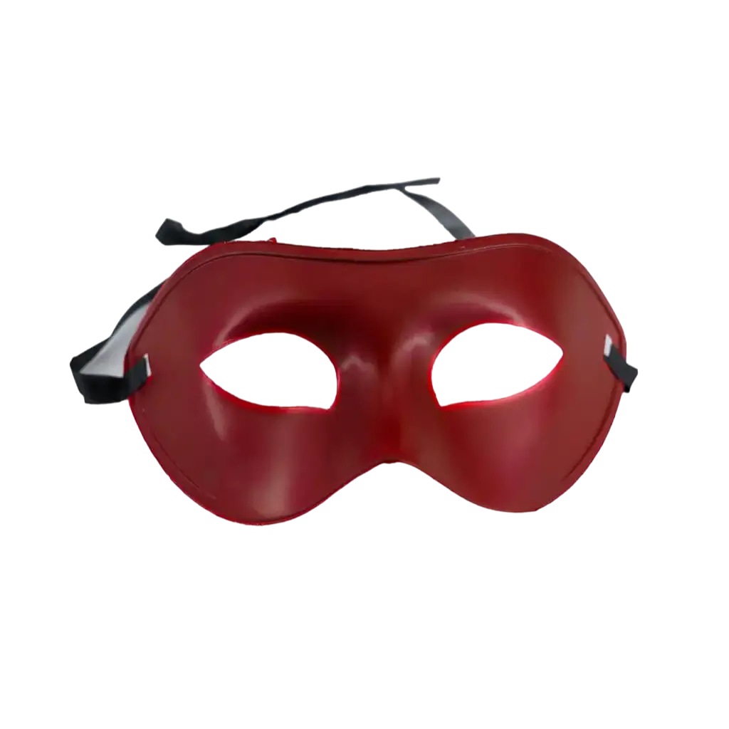 Venetian Wolf Mask - Red