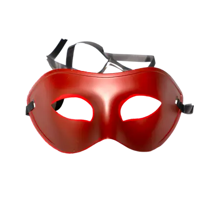 Venetian Wolf Mask - Red