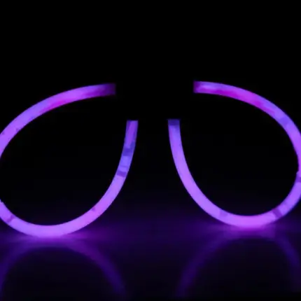 Fluo Pink Glasses - Set of 2 Pairs