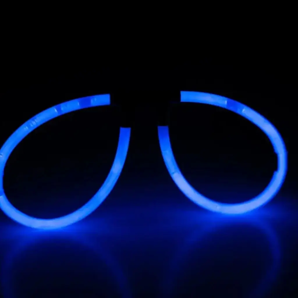 Blue Fluo Glasses - Set of 2 Pairs