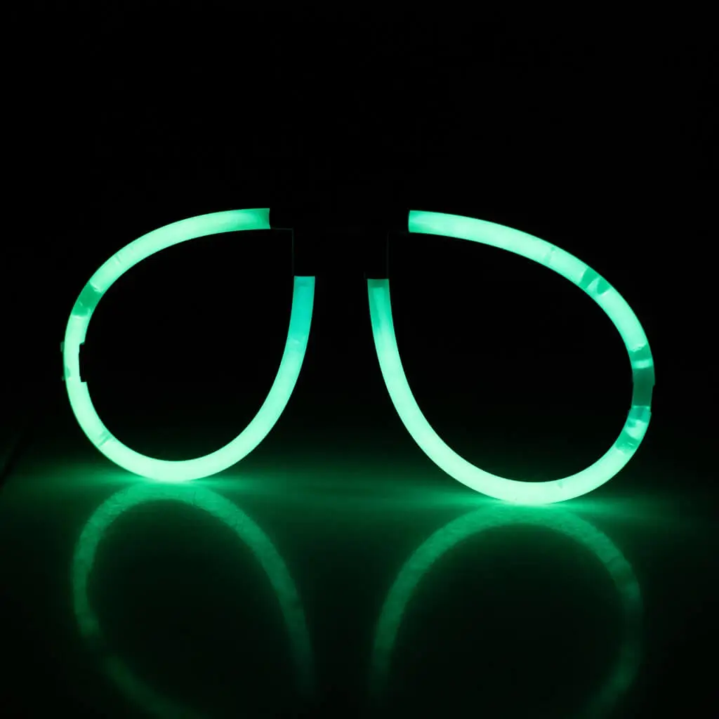 Green Fluo Goggles - Set of 2 Pairs