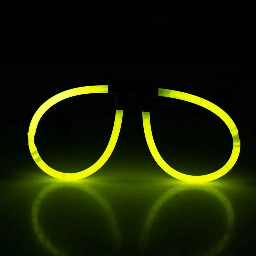 Yellow Fluo Goggles - Set of 2 Pairs