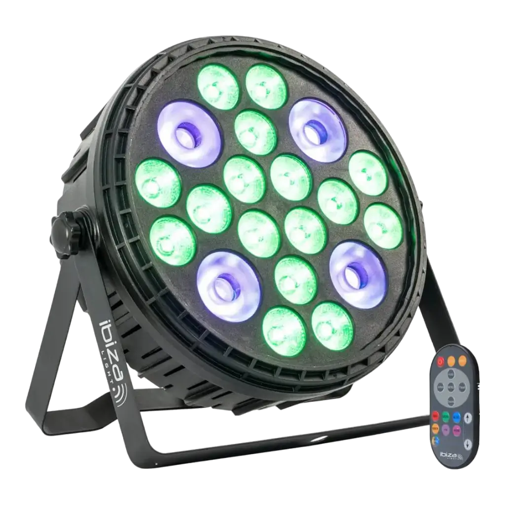 XXL LED RGBW and UV PAR floodlight - BIGPAR-16RGBW4UV