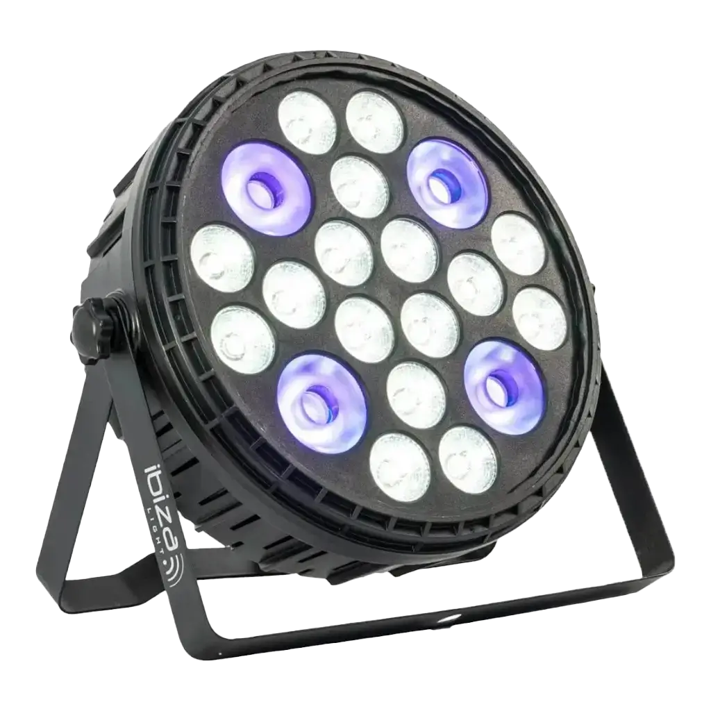 XXL LED RGBW and UV PAR floodlight - BIGPAR-16RGBW4UV