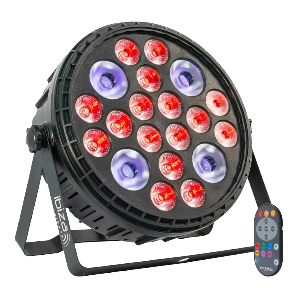 XXL LED RGBW and UV PAR floodlight - BIGPAR-16RGBW4UV