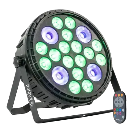 XXL LED RGBW and UV PAR floodlight - BIGPAR-16RGBW4UV