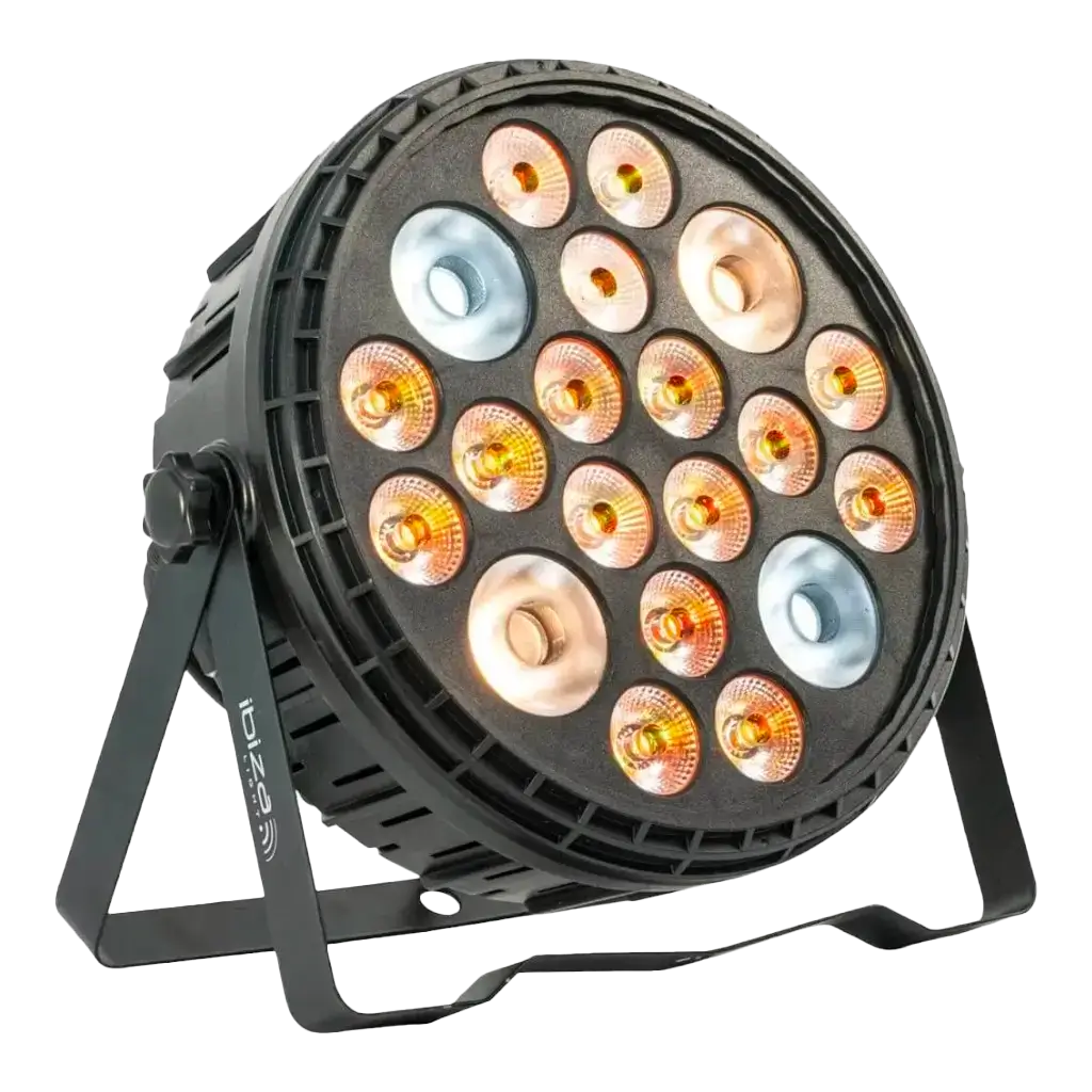 4-in-1 LED RGBW XXL PAR floodlight - BIGPAR-16RGBW4WWCW