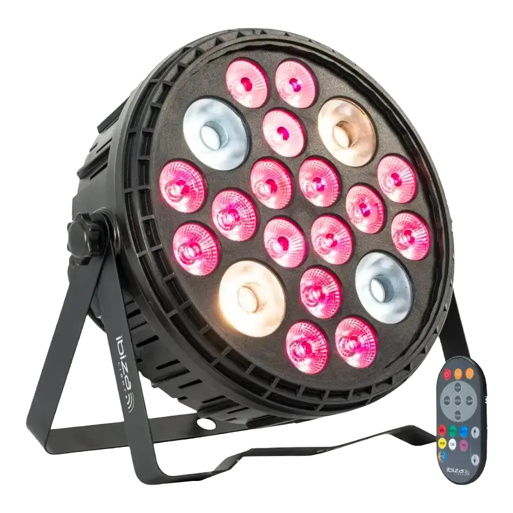 4-in-1 LED RGBW XXL PAR floodlight - BIGPAR-16RGBW4WWCW