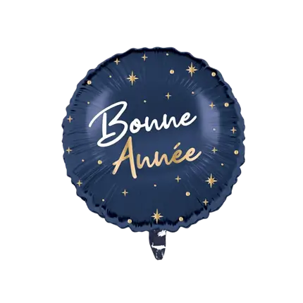 Metallic Happy New Year balloon 35cm