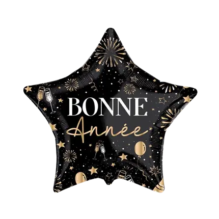 Metallic Happy New Year balloon 35cm