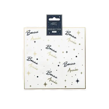 Happy New Year napkin - Pack of 10