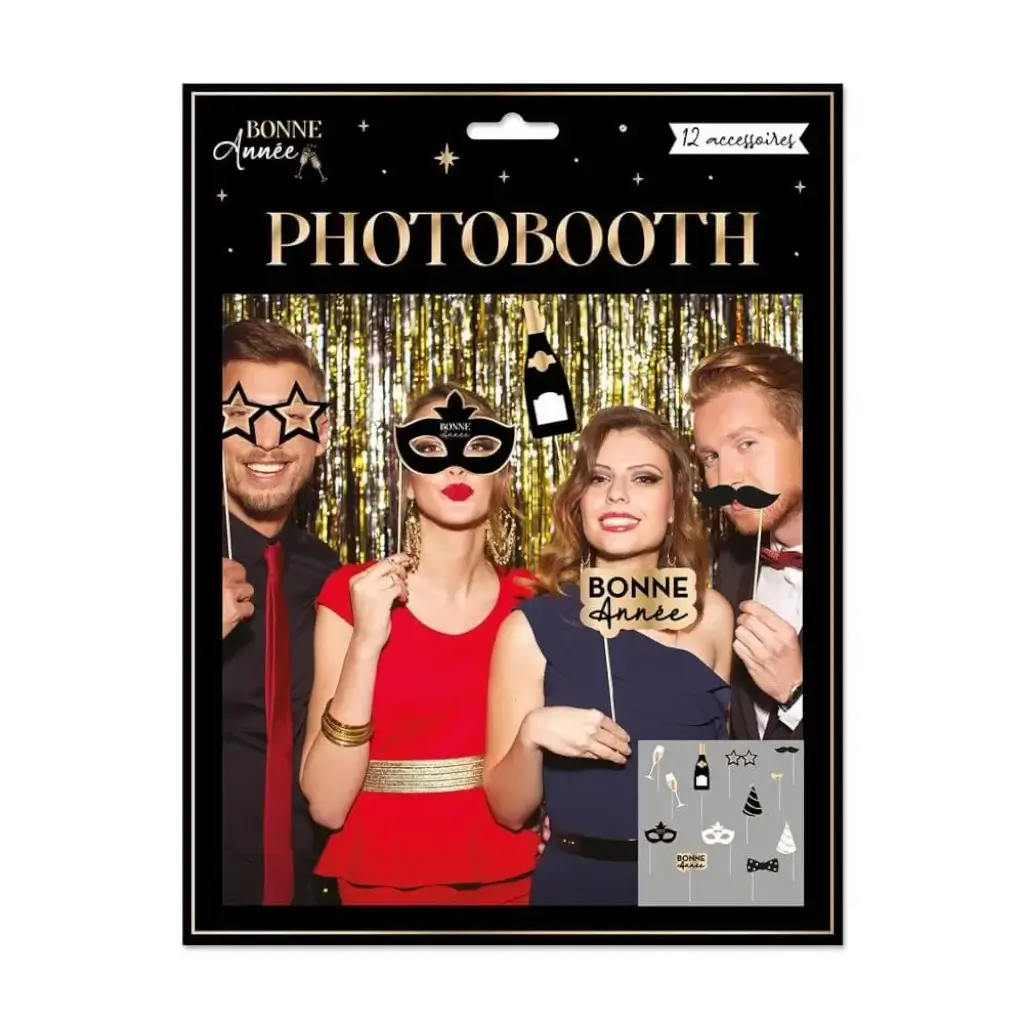12 Accessories for Photobooth New Year