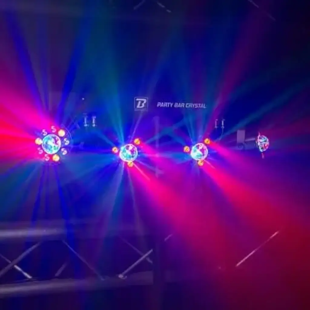BoomTone DJ LED effects bar - Party Bar Crystal MKII