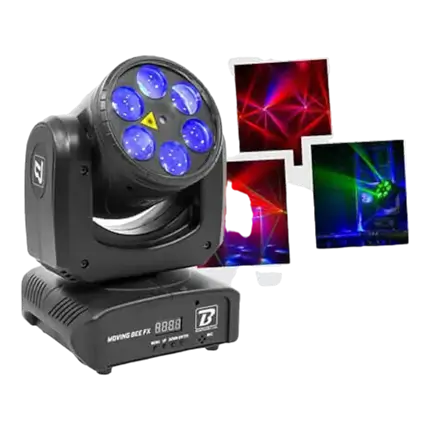 BoomTone DJ Multifunction Binaural Beam - Moving BeeFX-LZR
