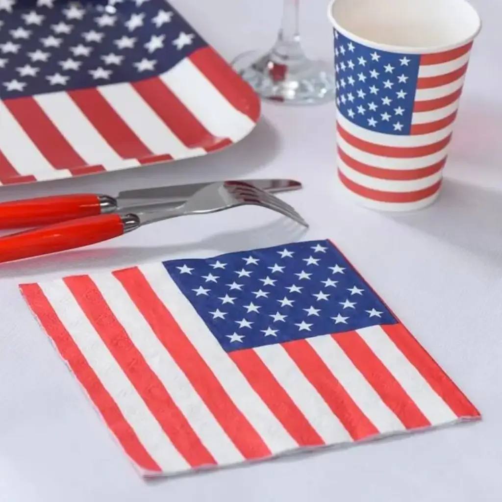 USA napkin - Pack of 20
