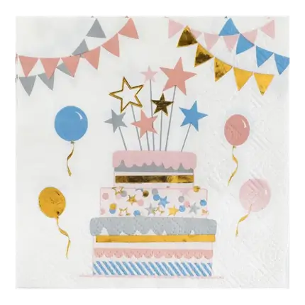 Kitty Party napkin - Set of 20