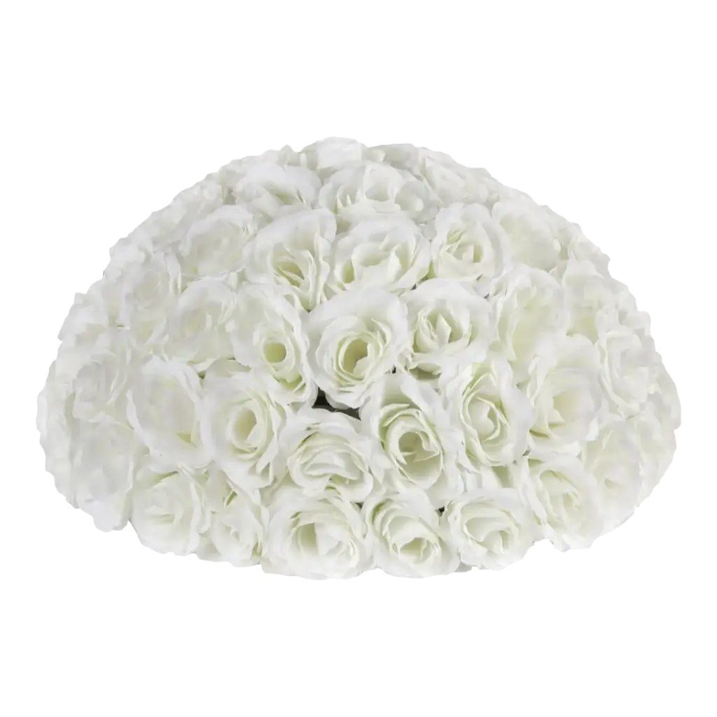 White Roses centrepiece