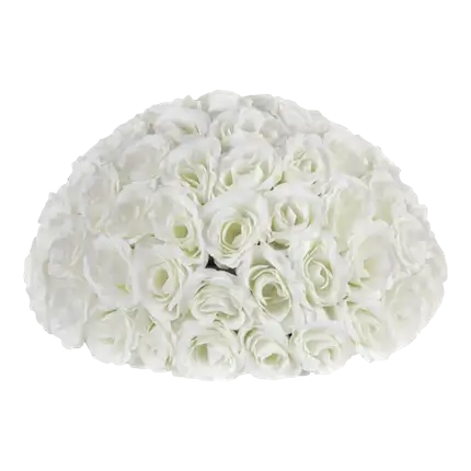 White Roses centrepiece