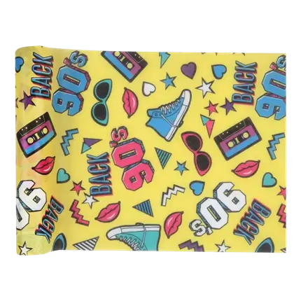 Table runner 90's 5 metres