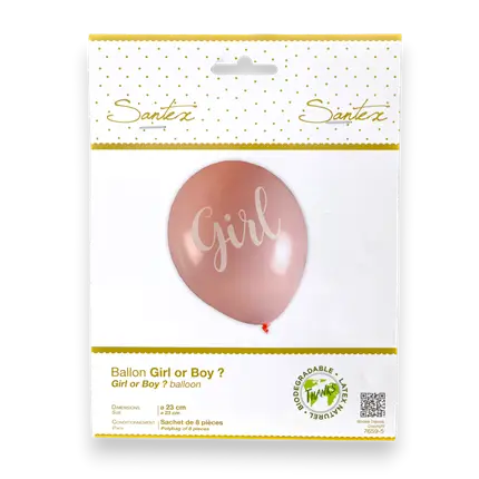 Girl or Boy ? Pink - Set of 8