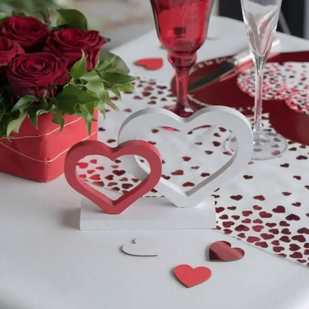 Valentine's Day Hearts Centrepiece