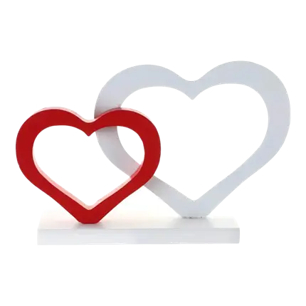 Valentine's Day Hearts Centrepiece