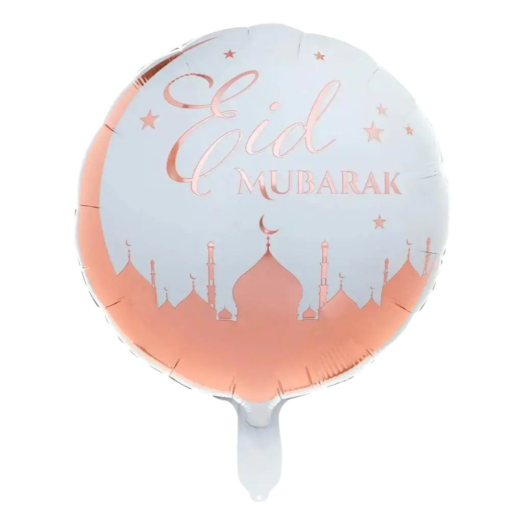 Aluminium Eid Mubarak balloon