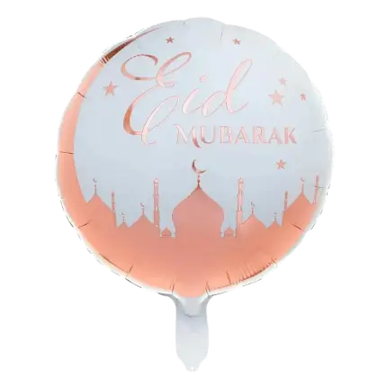 Aluminium Eid Mubarak balloon