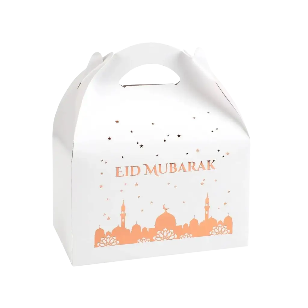 Eid Mubarak pastry box - Set of 4