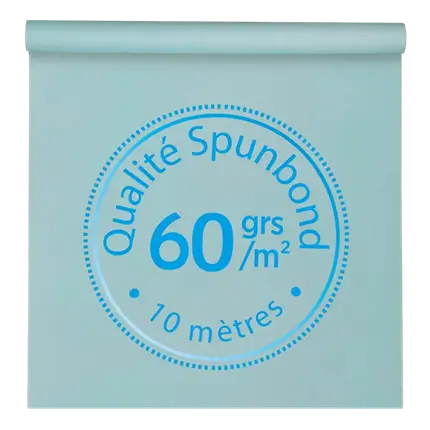 Harmony Light Blue Tablecloth - 1,2 x 10 mètres