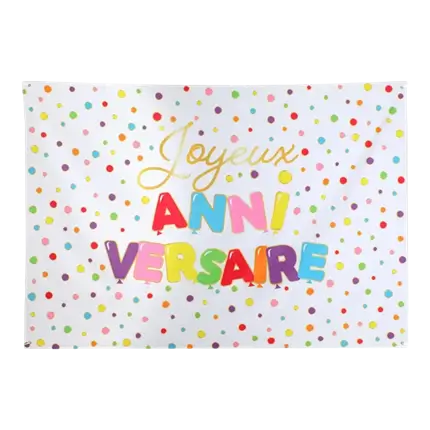 Birthday balloon backdrop