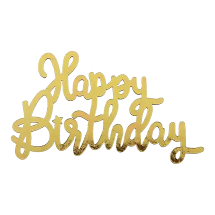 Centrepiece - Happy Birthday