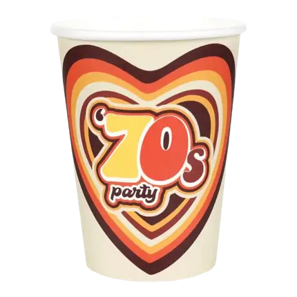 70's tumbler - Set of 10