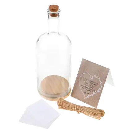 50 message greetings bottle